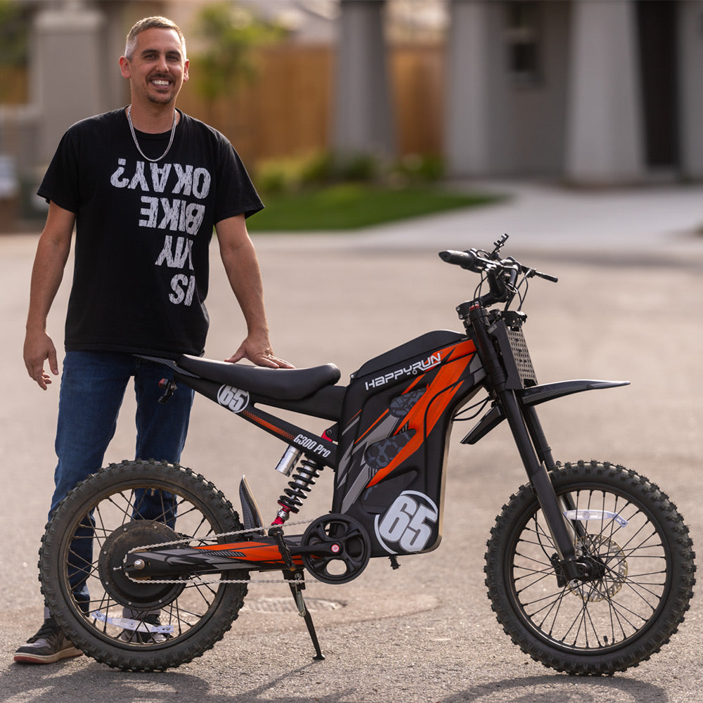 G300 Pro 6500W Peak 50 MPH Power Bike