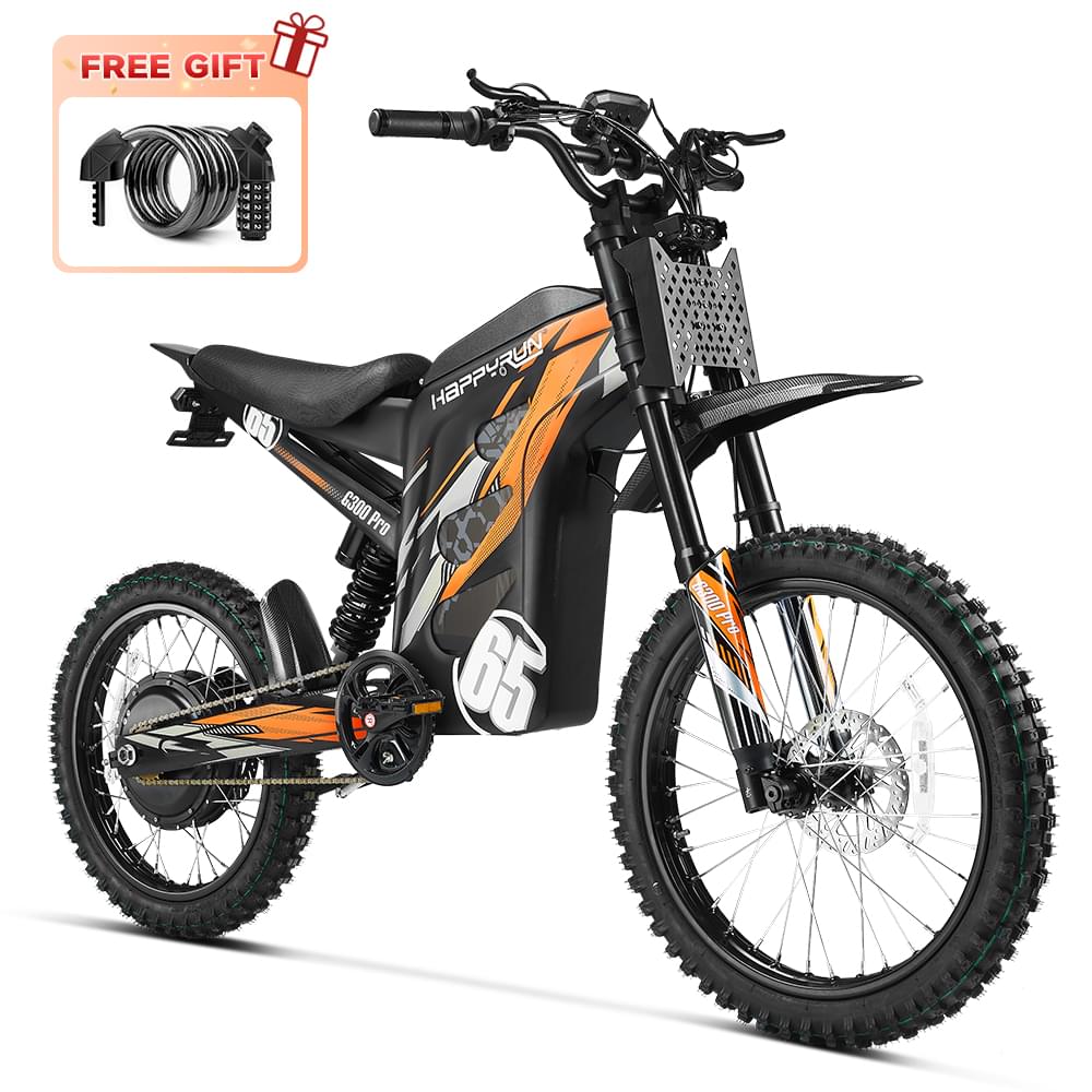 HappyRun 6500W Electric Dirt Bike G300 Pro