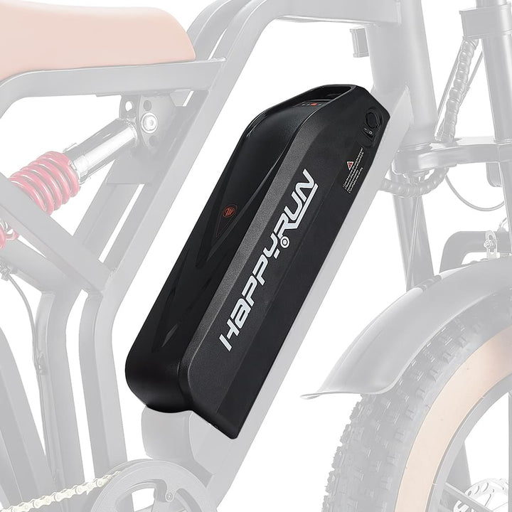 Removable E-Bike Battery Long Range