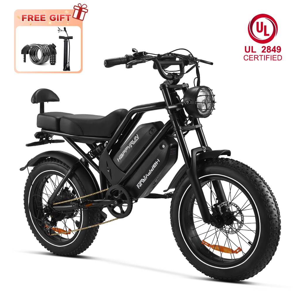 hr 727 electric bicycle Heybike Horizon Best Full Suspension Folding Fat Tires eBike, Step Thru Long Range eBike Two configs Is your E-Bike or E-Motorcycle