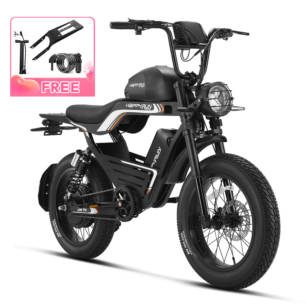 HappyRun G100 Pro 6000W Electric Bike Dual Battery