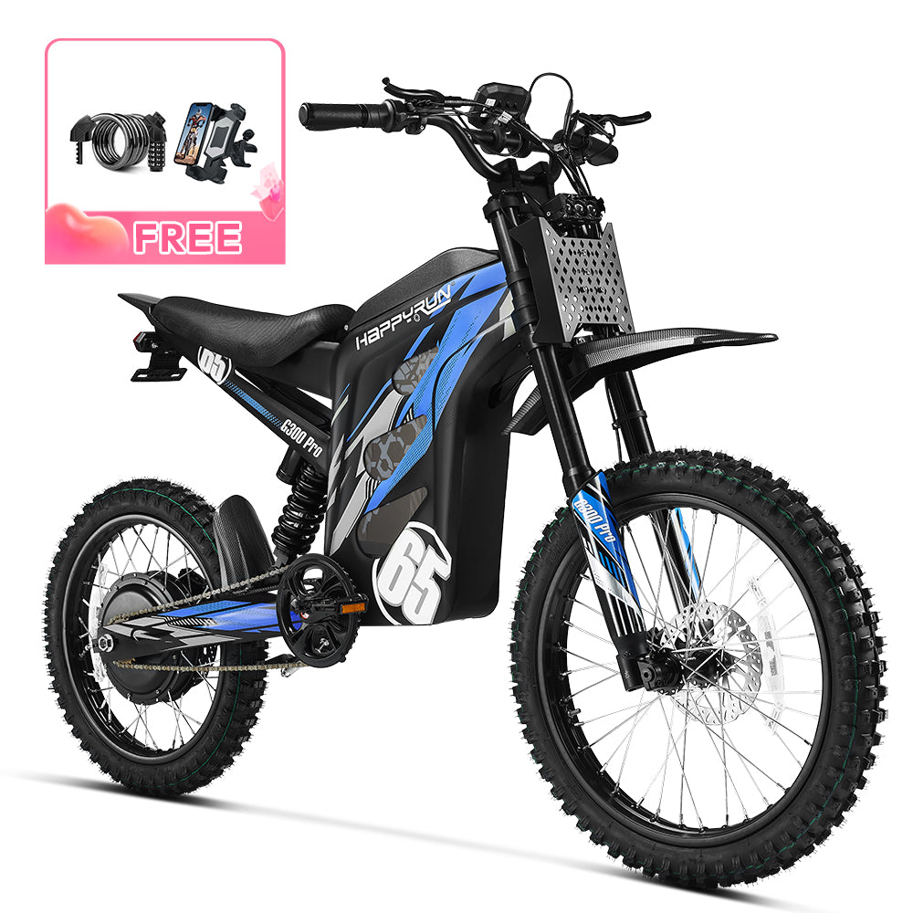 HappyRun 6500W Electric Dirt Bike G300 Pro