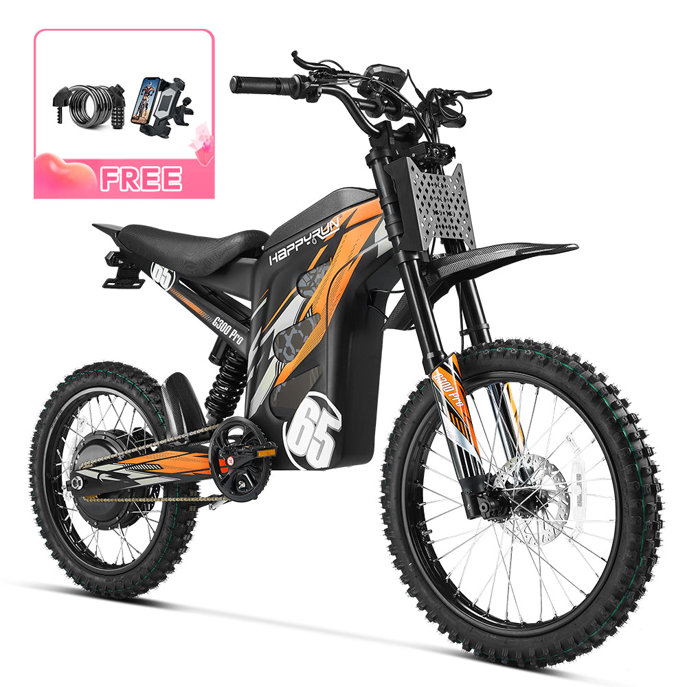 HappyRun 6500W Electric Dirt Bike G300 Pro