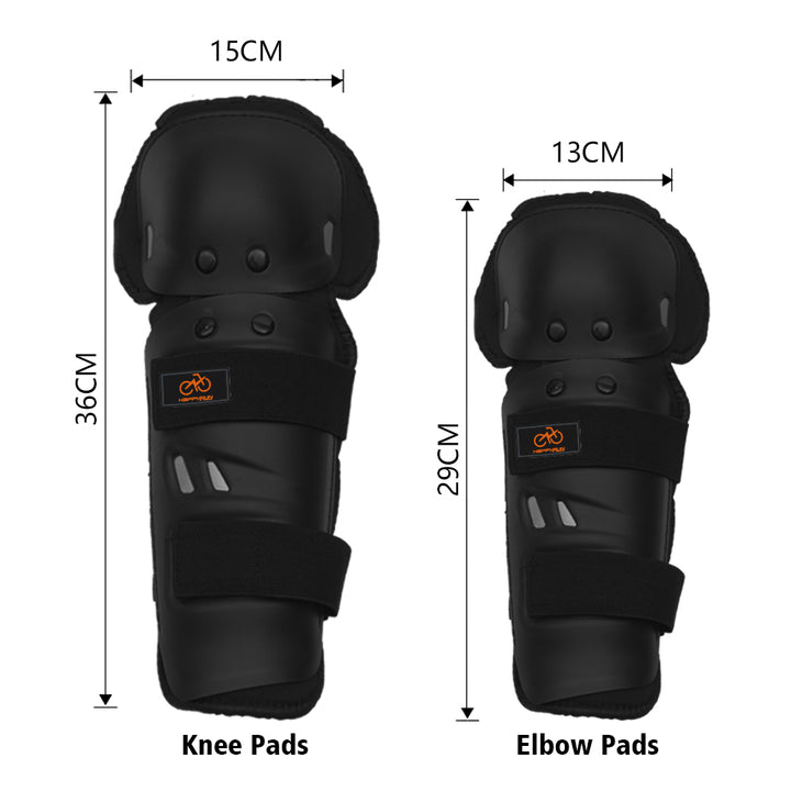 HappyRun Dirt Bike Knee and Elbow Guards