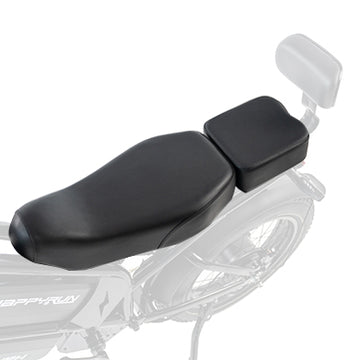 HappyRun G70 2000W Dual Battery Fast Electric Cargo Black Bike for Sale