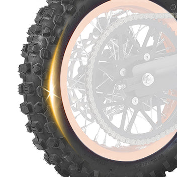 Heavy-Duty Tires 330 lbs Capacity