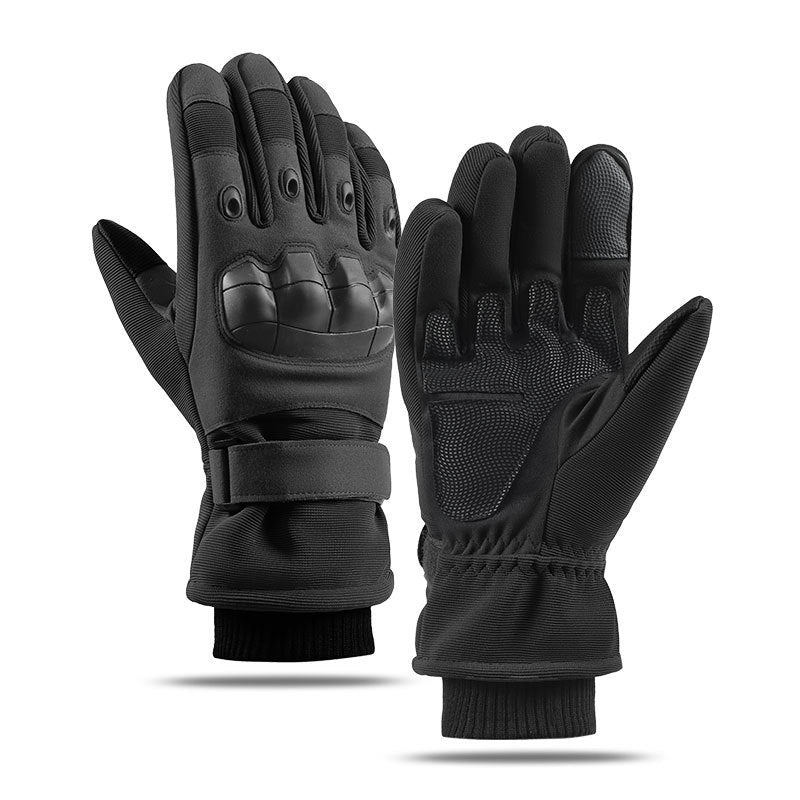 HappyRun winter touchscreen gloves black