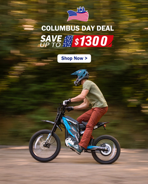 HappyRun Ebike Columbus Day Deal