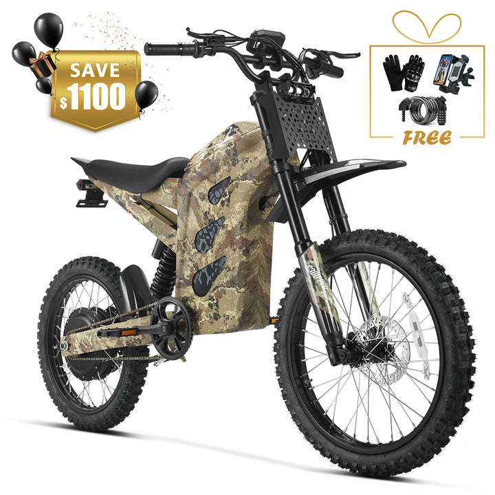 HappyRun 6500W Electric Dirt Bike G300 Pro 2025 New