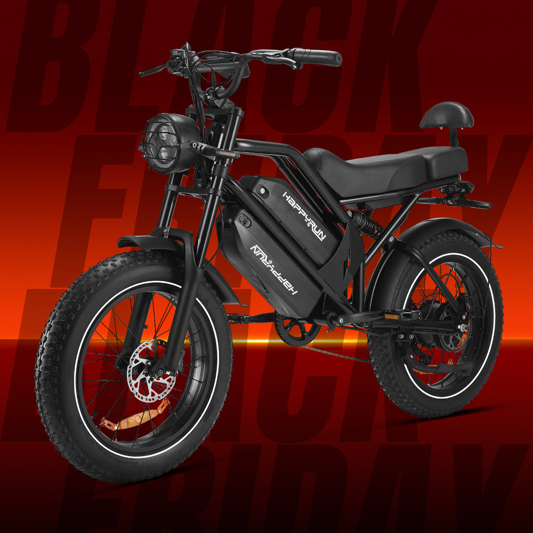 HappyRun G70 Dual Battery All Terrain Cargo Ebike