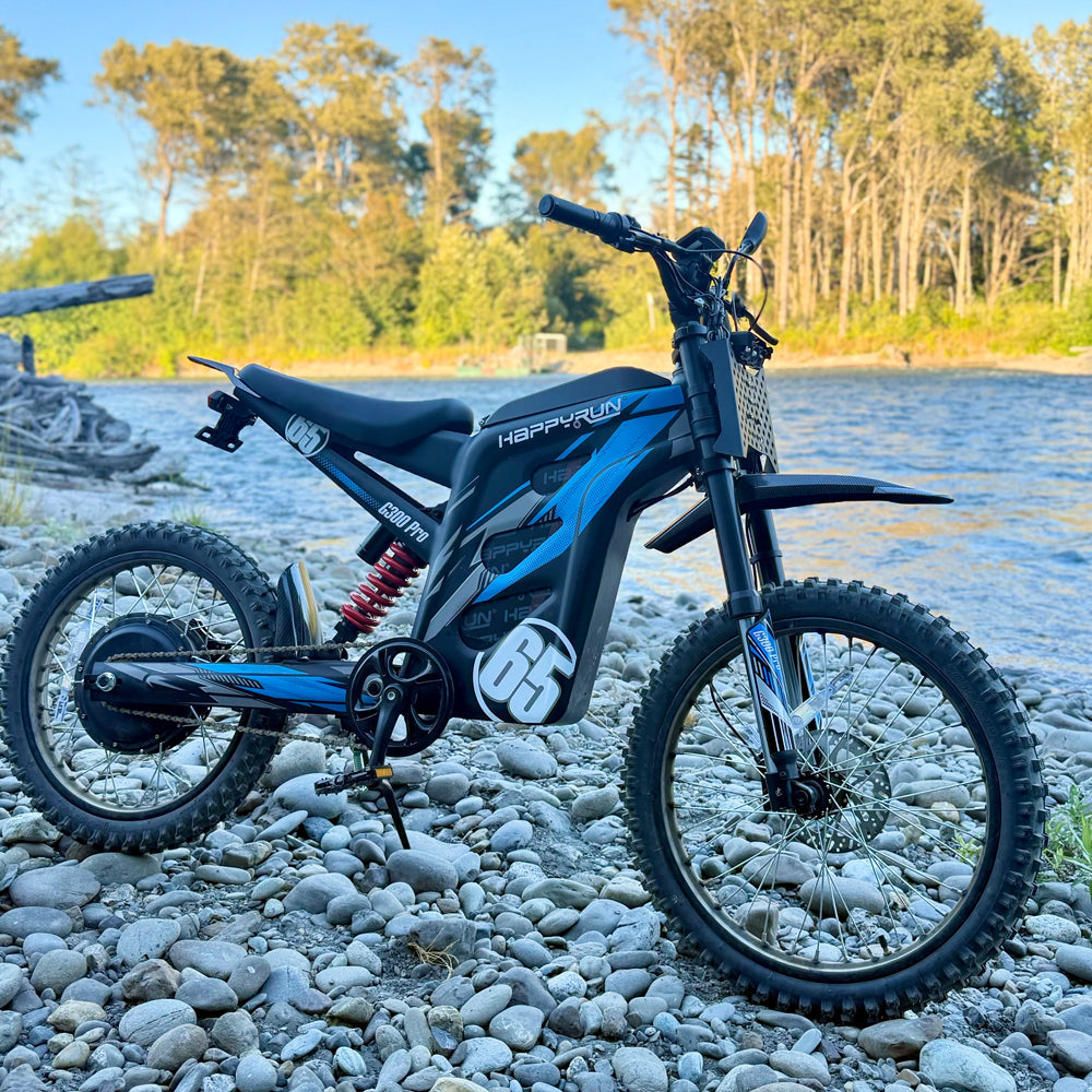 High Performance HappyRun G300 Pro E-Dirt Bike 50 MPH