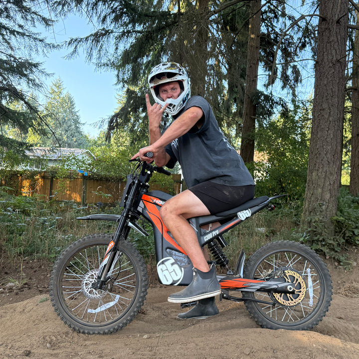 HappyRun G300 Pro New 2025 Electric Dirt Bike 50 MPH