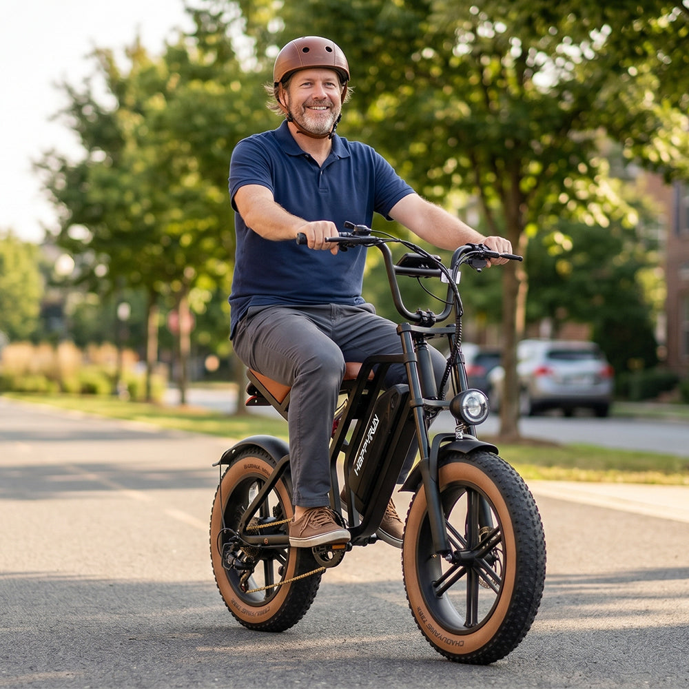 Happyrun Tank G60 UL 2849 Certified Electric Dirt Bike Fat Tire All Terrain
