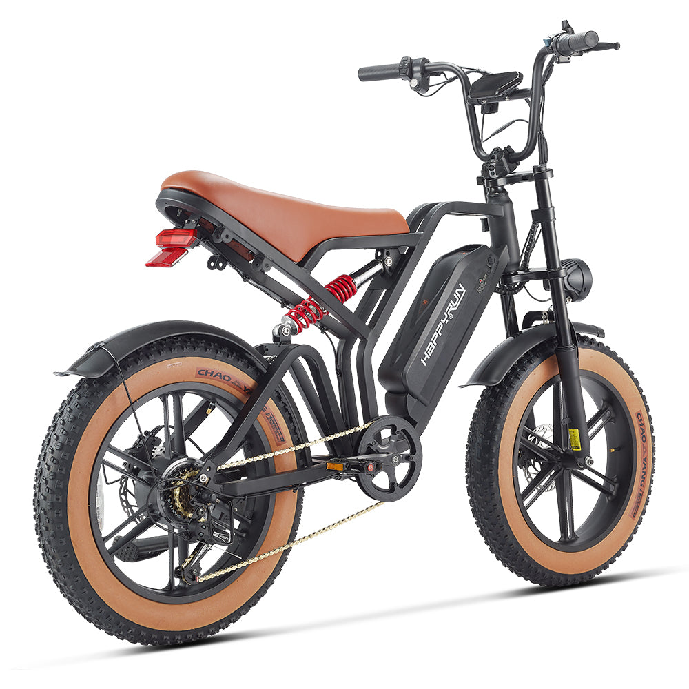 Happyrun Tank G60 UL 2849 Certified Electric Dirt Bike Fat Tire All Terrain