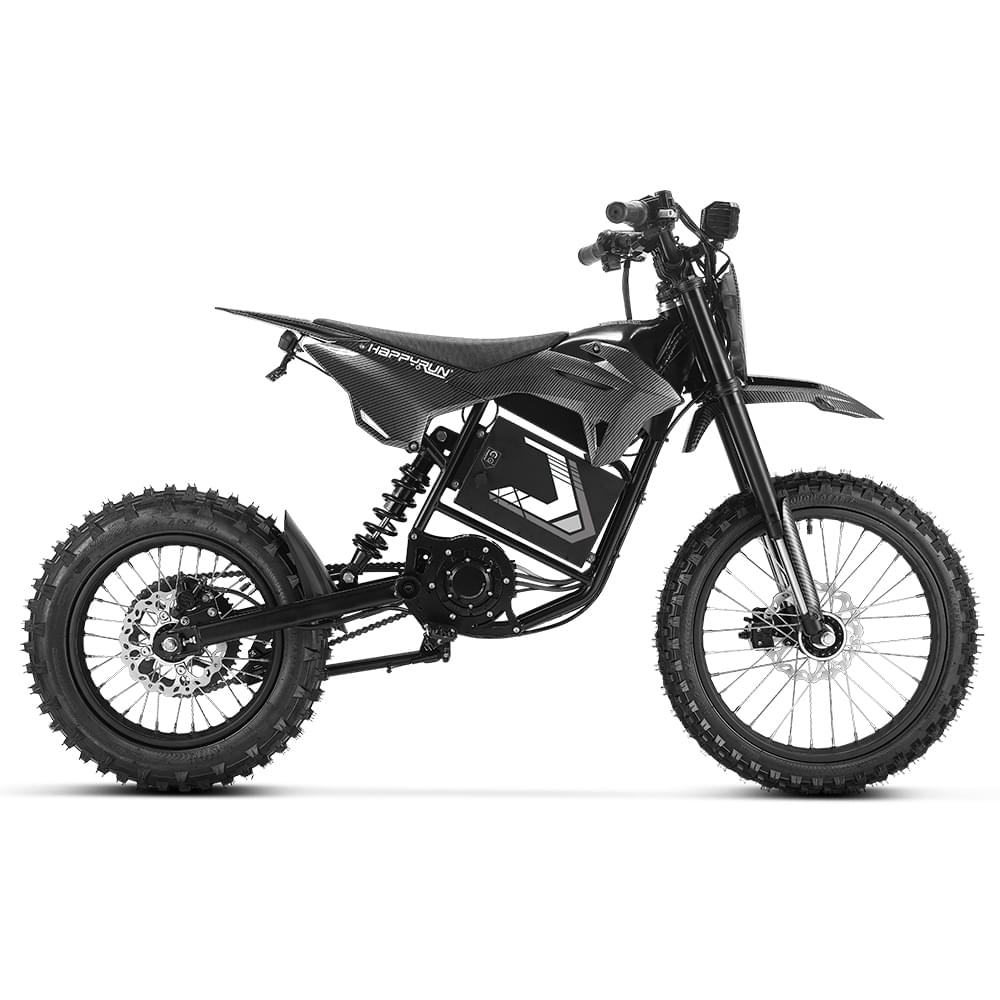 HappyRun F18 2.0 Electric Dirt Bike- - 60V Battery & 46 MPH