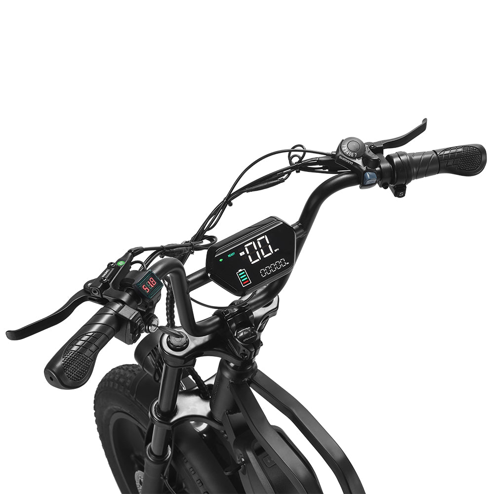 Happyrun Tank G60 1500W Electric Dirt Bike Fat Tire All Terrain