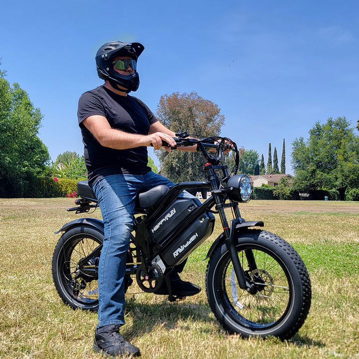 HappyRun G70 2000W Dual Battery Fast Electric Cargo Bike 2025 NEW