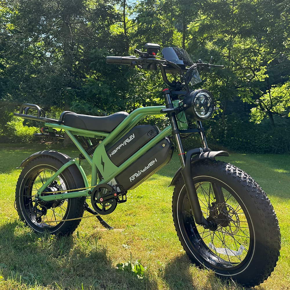 HappyRun G70 2025 New Dual Battery Electric Cargo Bike