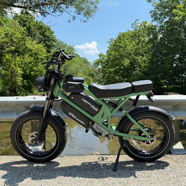 2000W Dual Battery Fast Electric G70 Cargo Bike HappyRun