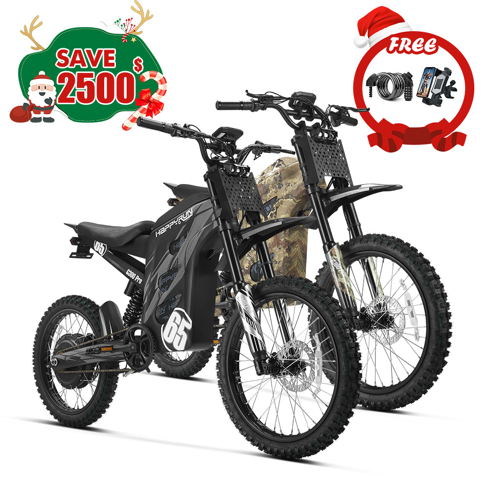 Combo Sale HappyRun Dirt Bike G300 Pro