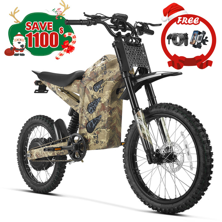 HappyRun 6500W Electric Dirt Bike G300 Pro 2025 New