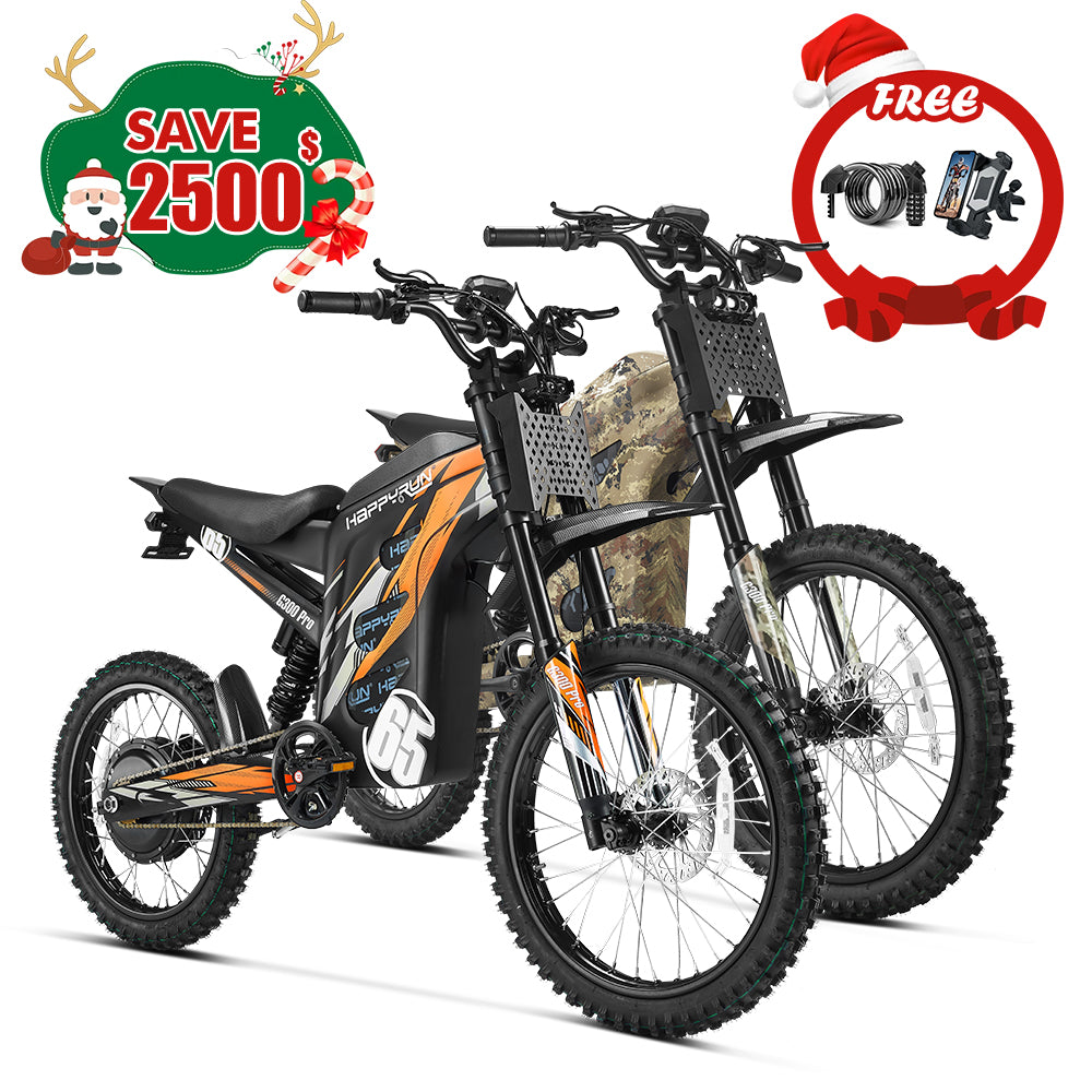 Combo Sale HappyRun Dirt Bike G300 Pro