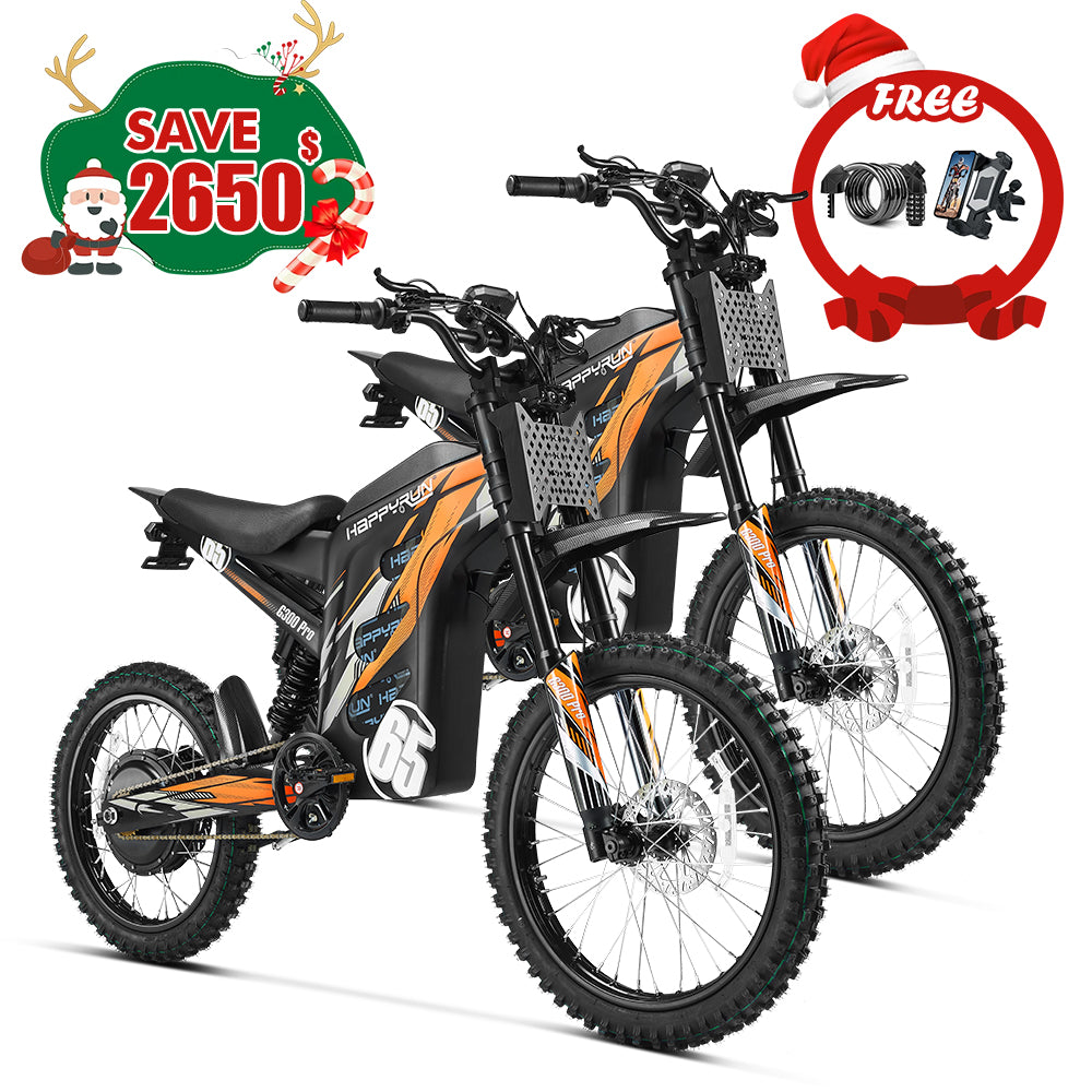 Combo Sale HappyRun Dirt Bike G300 Pro