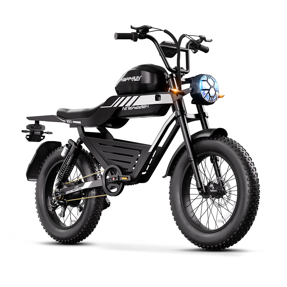 HappyRun 1000W Fast Ebike G100 Dual Batteries