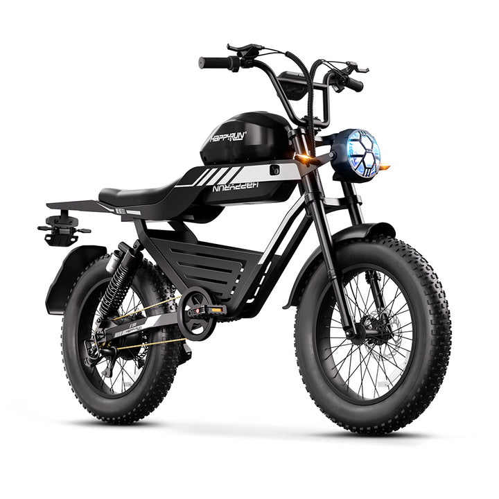 HappyRun 1000W Fast Ebike G100 Dual Batteries