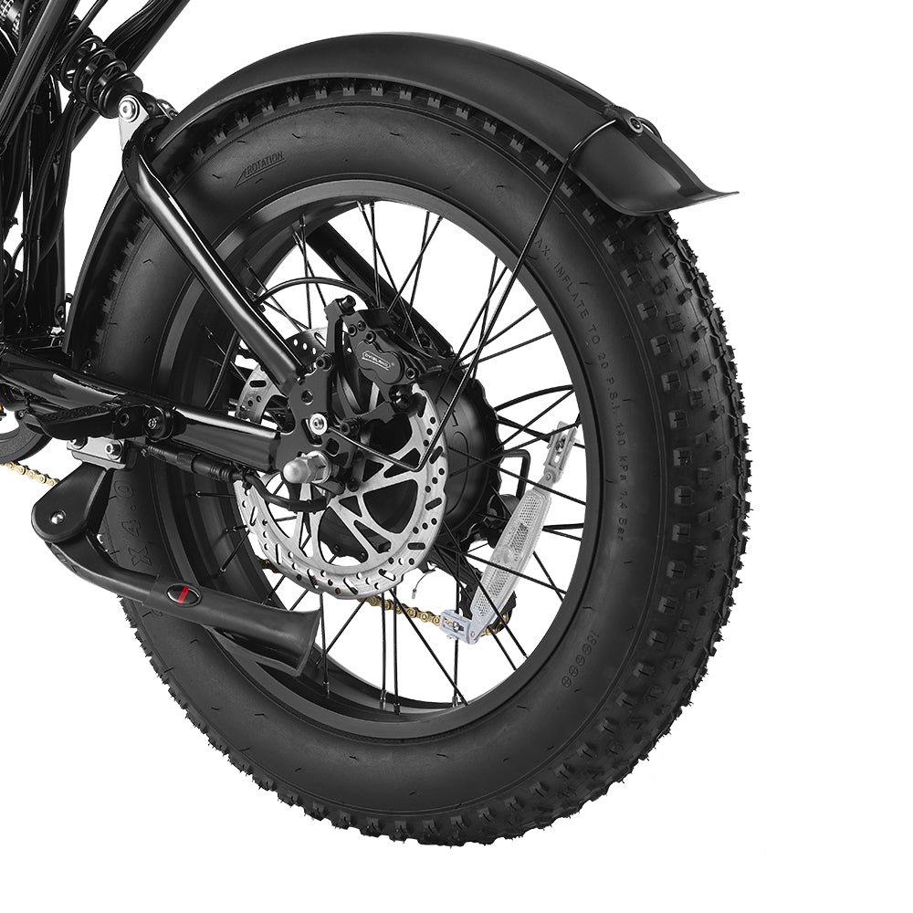 HappyRun G70 Pro Dual-Motor Dual-Battery Electric Cargo Bike