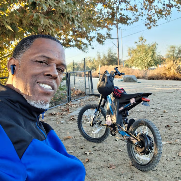 This bike has given me such a feeling of freedom and pure joy.